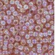 Toho seed beads 8/0 round Transparent-Rainbow Rosaline - TR-08-169